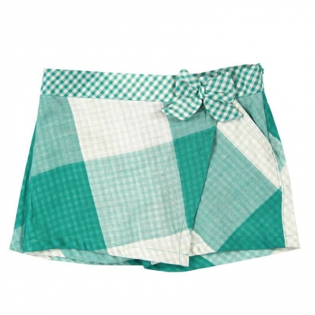 Sukně se šortkami Bóboli rozepínací zelená Cube