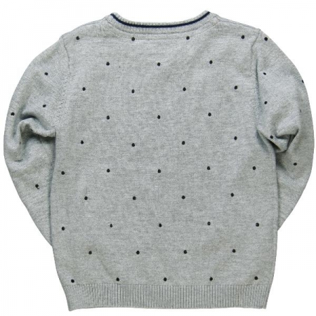 Svetr Bóboli šedý s puntíky